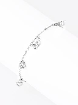 Nistra - 925 Sterling Silver Rhythm and Shine Bracelet