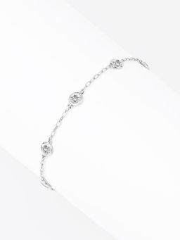 Nistra - 925 Sterling Silver Twinkle Trail Bracelet