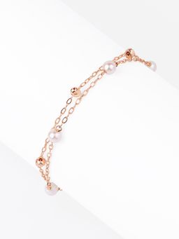 Nistra - 925 Sterling Silver Pearl Play Bracelet