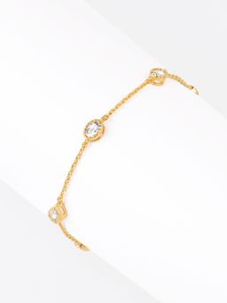 Nistra - 925 Sterling Silver Dewdrop Whisper Bracelet