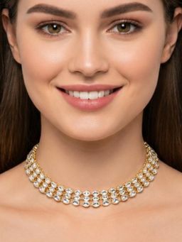 Fabula - Gold Kundan Necklace
