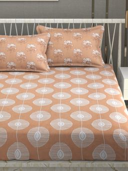 Florida - Premium Cotton Fitted Bedsheet For King Bed