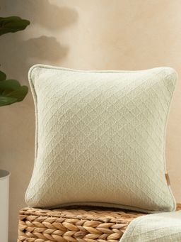 Maspar - Solid Soft Cotton Square Small Cushion Cover For Sofa