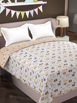 Florida - Reversible Linen Summer Dohar For Double Bed
