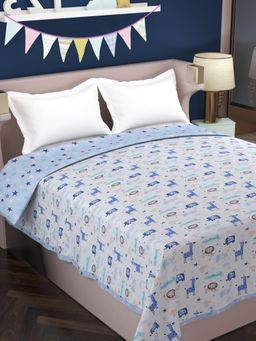 Florida - Reversible Linen Summer Dohar For Double Bed