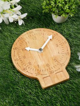 LITTLE GINNIE - Wooden Play Clock Stem Toys