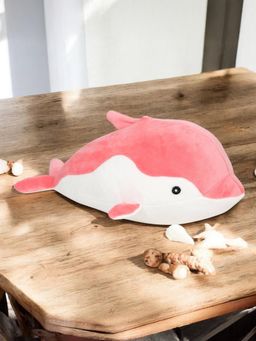 LITTLE GINNIE - Pink Dolphin Soft Toy