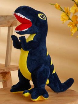 LITTLE GINNIE - Navy Blue Dino Soft Toy