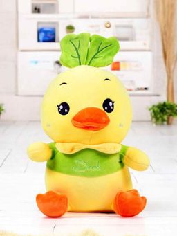 LITTLE GINNIE - Yellow Leaf Duck Soft Toy