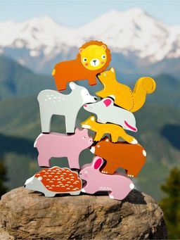 LITTLE GINNIE - Jungle Jenga Pretend Toy