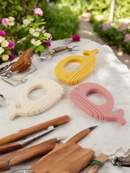LITTLE GINNIE - Whale Tots Teether (Pack Of 2)