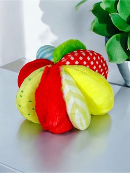 LITTLE GINNIE - Multi-Color Rattle Ball Soft Toy