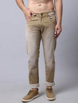 Cantabil - Men Khaki Jeans