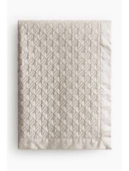 H&M - Beige Quilted Bedspread