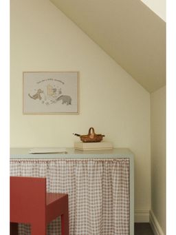 H&M - Beige Printed Canvas Wall Art