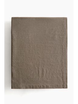 H&M - Beige Linen-Blend Tablecloth