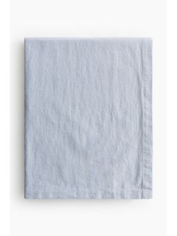 H&M - Blue Linen-Blend Tablecloth
