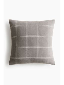 H&M - Grey Viscose-Blend Cushion Cover
