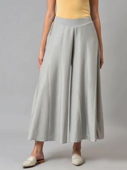 Elleven - Grey Flared Palazzo