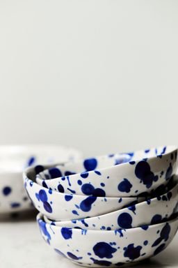 H&M - Blue Small Stoneware Bowl