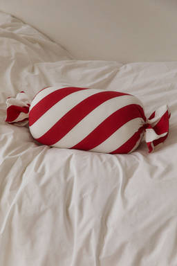 H&M - Red Candy-Shaped Bolster