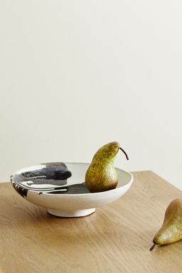 H&M - Black Small Terracotta Serving Bowl