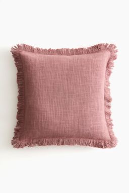 H&M - Pink Slub Weave Cushion Cover