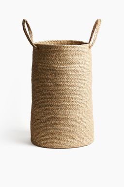 H&M - Beige Seagrass Laundry Basket