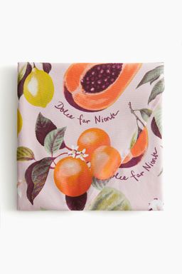 H&M - Pink Round Water-Repellent Tablecloth