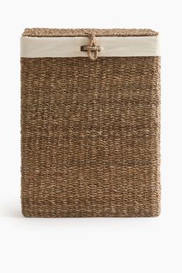 H&M - Beige Extra-Large Seagrass Laundry Basket
