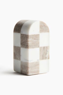 H&M - Beige Marble Bookend