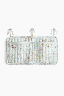 H&M - Blue Quilted Cotton Storage Pocket