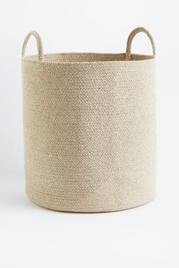 H&M - Beige Cotton Storage Basket
