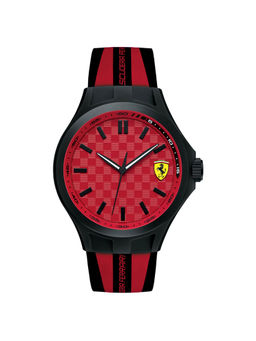 Scuderia Ferrari - Pit Crew 0830281 Red Dial Analog Watch
