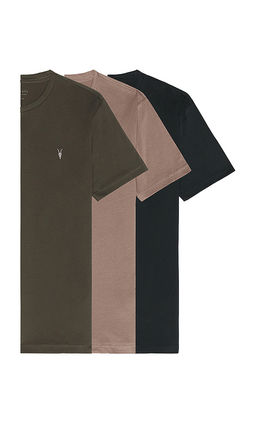ALLSAINTS - Brace Short Sleeve Crewneck 3 Pk