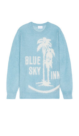 Blue Sky Inn - Mohair Sweater With Palms