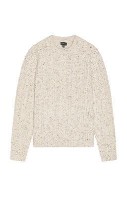 Club Monaco - Chunky Cable Mock Neck Sweater