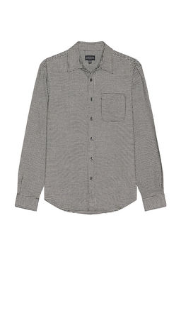 Club Monaco - Lightweight Houndstooth Flannel Shirt