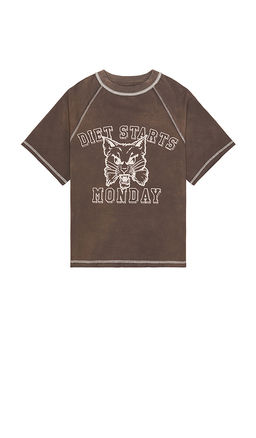 Diet Starts Monday - Wildcat Raglan Tee