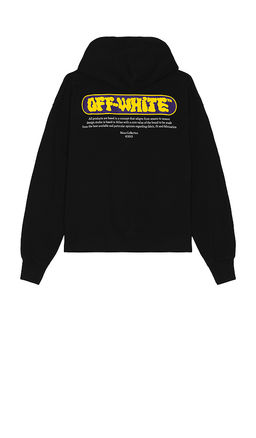 Off-White - Puffy Logo Skate Hoodie
