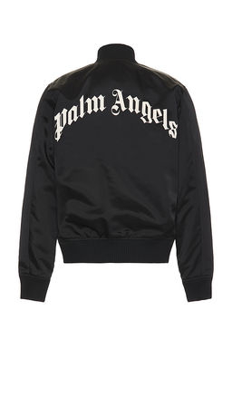 Palm Angels - Curved Logo Bomber