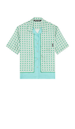 Palm Angels - PA Diamonds Bowling Shirt