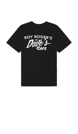Roy Roger's x Dave's New York - Print Cafe T Shirt