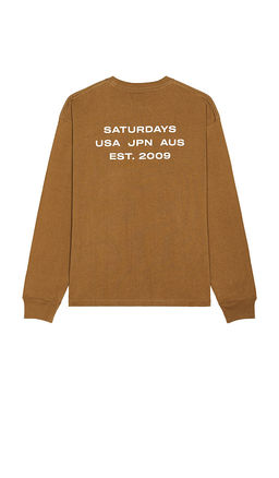 SATURDAYS NYC - Max Weight Long Sleeve Tee