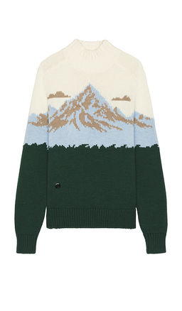 Sheep Inc. - The Mountain Detail High Neck Sweater
