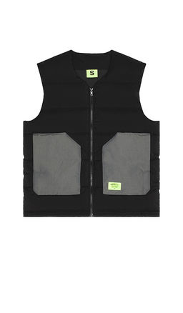 SUPERVSN - Contrast Puffer Vest