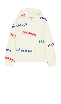 True Religion - X Playboy Cinched Pullover Hoodie