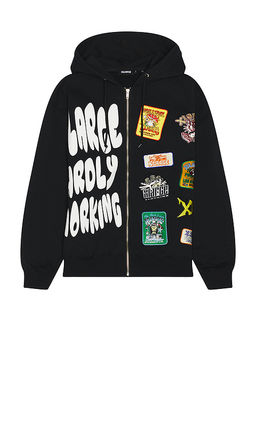 XLARGE - Multi Logo Zip Up Hoodie