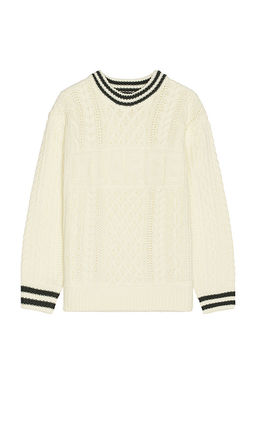XLARGE - Cable Crewneck Knit Sweater