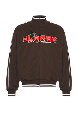 XLARGE - Embroidered Logo Piping Track Jacket